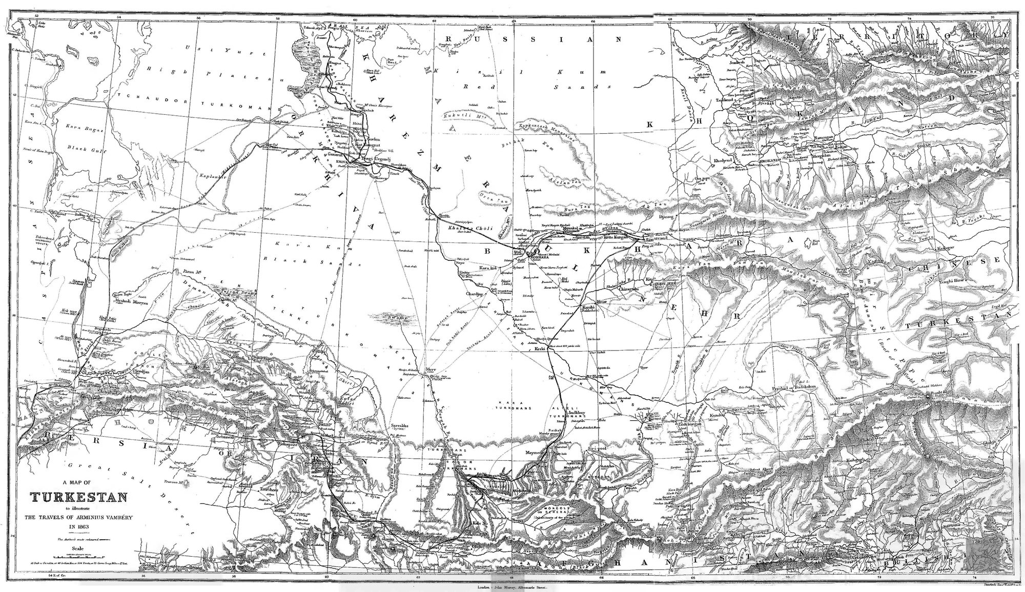 Mapa autorovy cesty