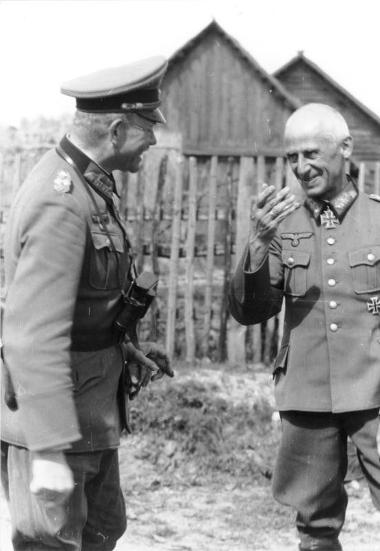 Guderian a Hoth, 21. června 1941 — den před zahájením útoku