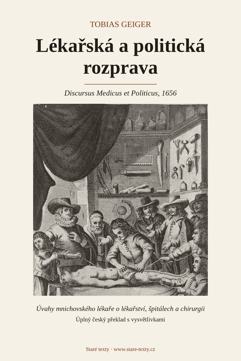 Obálka: Lékařská a politická rozprava