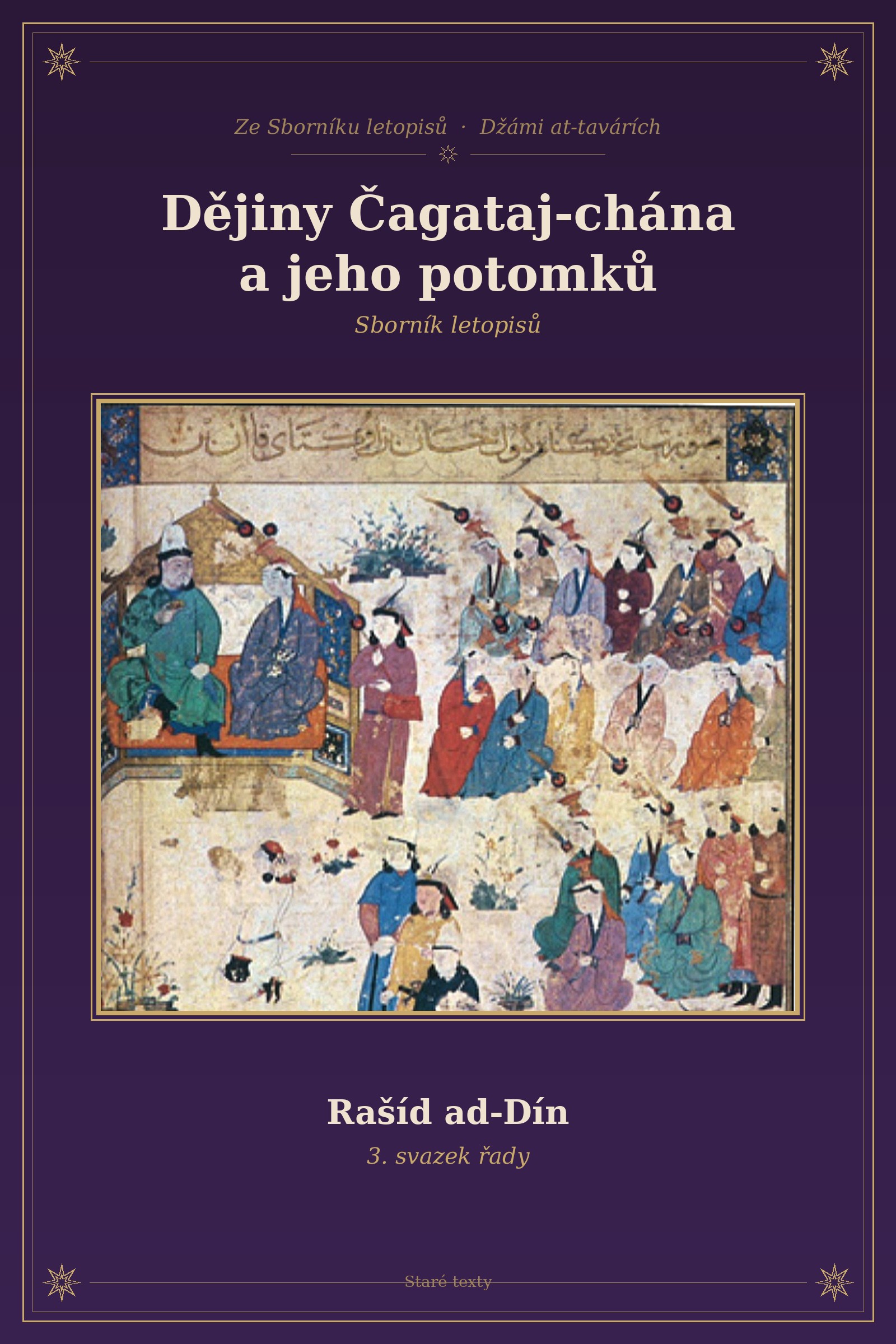 Obálka: Dějiny Čagataj-chána a jeho potomků