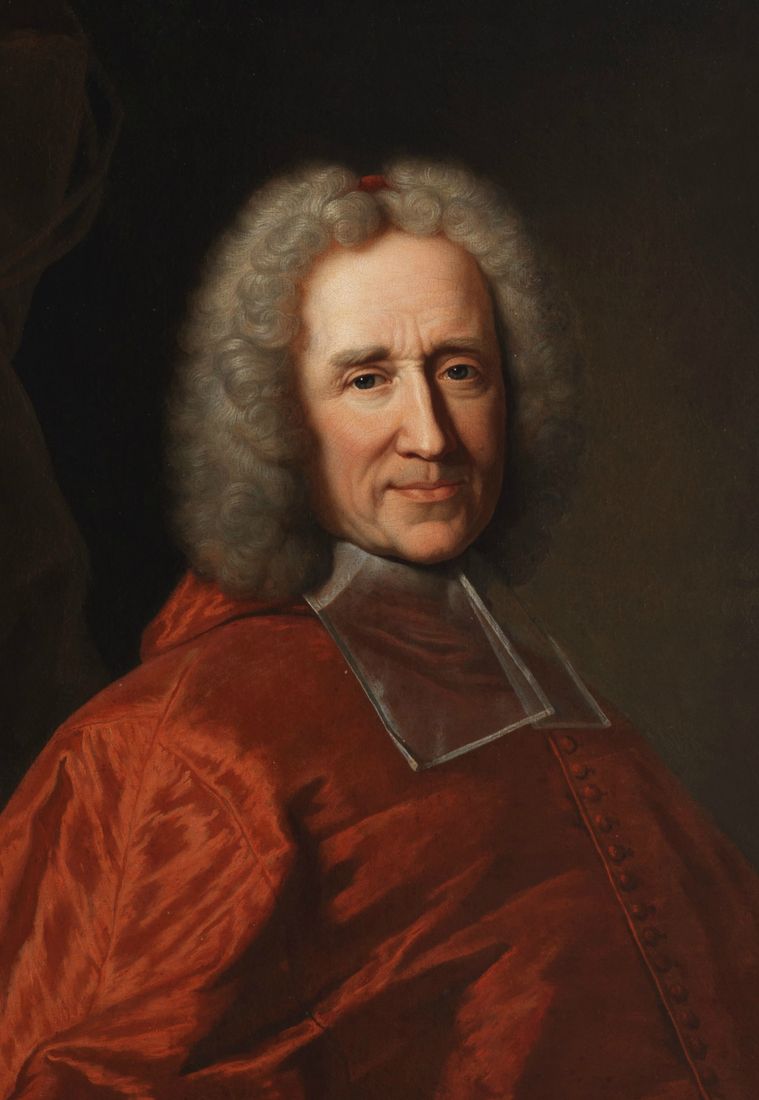 Kardinál Guillaume Dubois, portrét od Hyacintha Rigauda