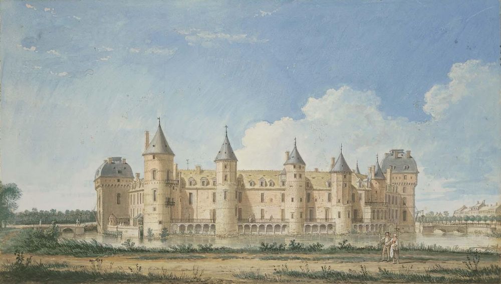 Zámek La Ferté-Vidame, kvaš Louise-Nicolase van Blarenberghe
