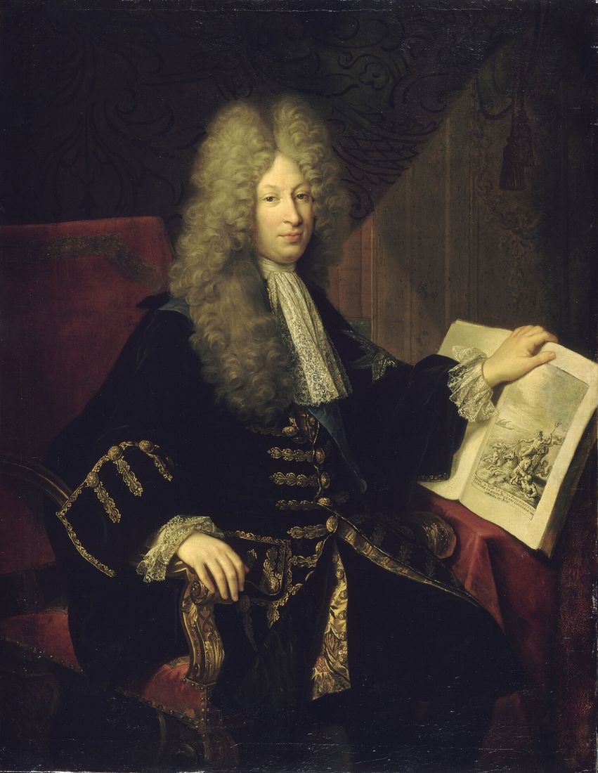 Jérôme Phélypeaux, hrabě z Pontchartrainu, portrét od Roberta Tournières