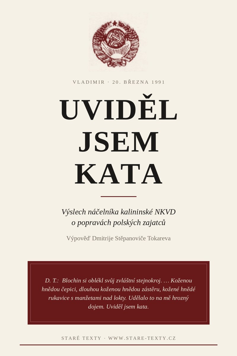 Obálka: Uviděl jsem kata