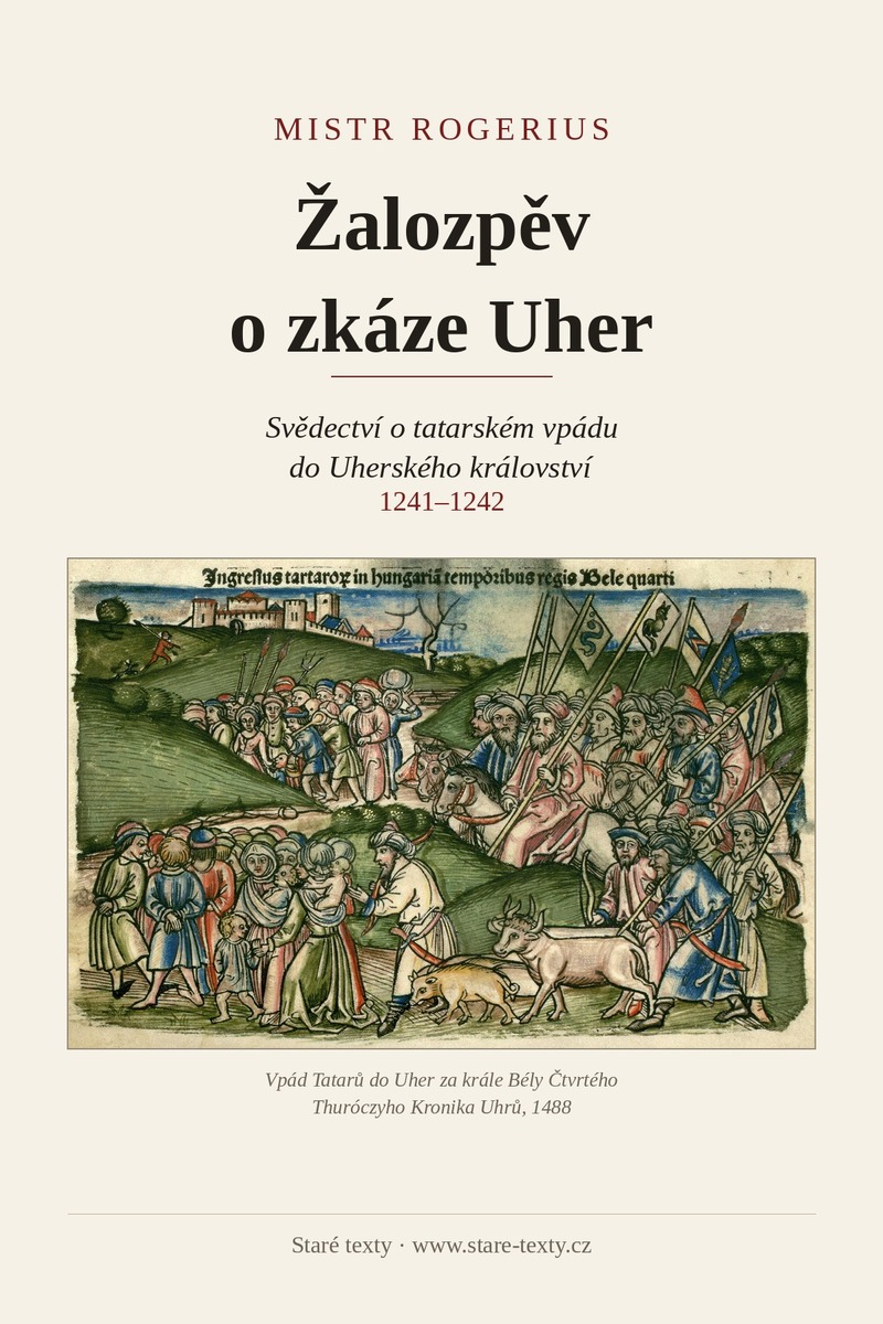 Obálka: Žalozpěv o zkáze Uher